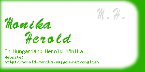 monika herold business card
