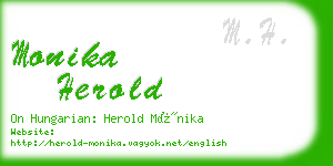 monika herold business card